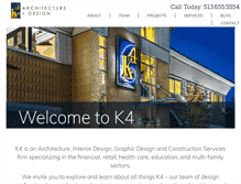 Tablet Screenshot of k4architecture.com